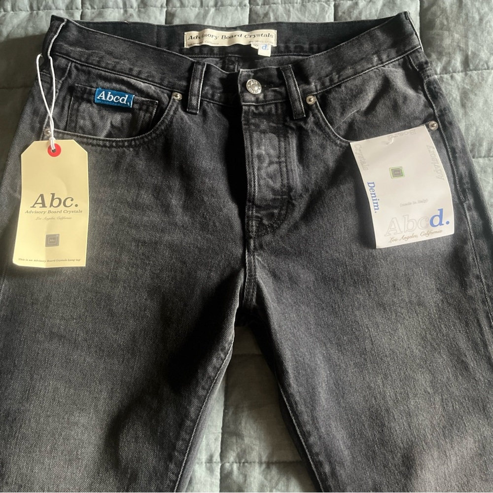 Advisory board crystal denim jeans ! Made in Italy